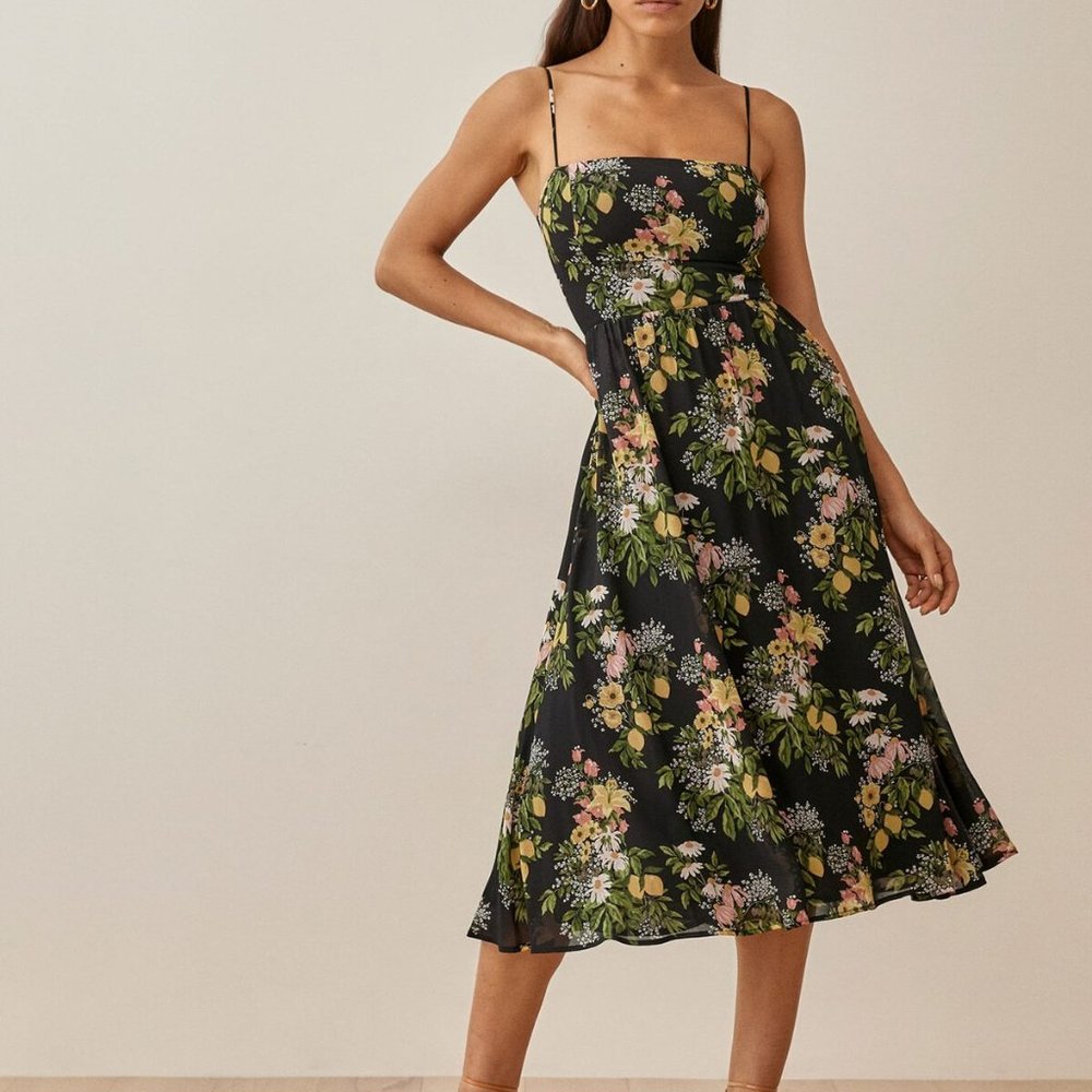 ISO Reformation Rosehip Dress in Sicilia, Size 8